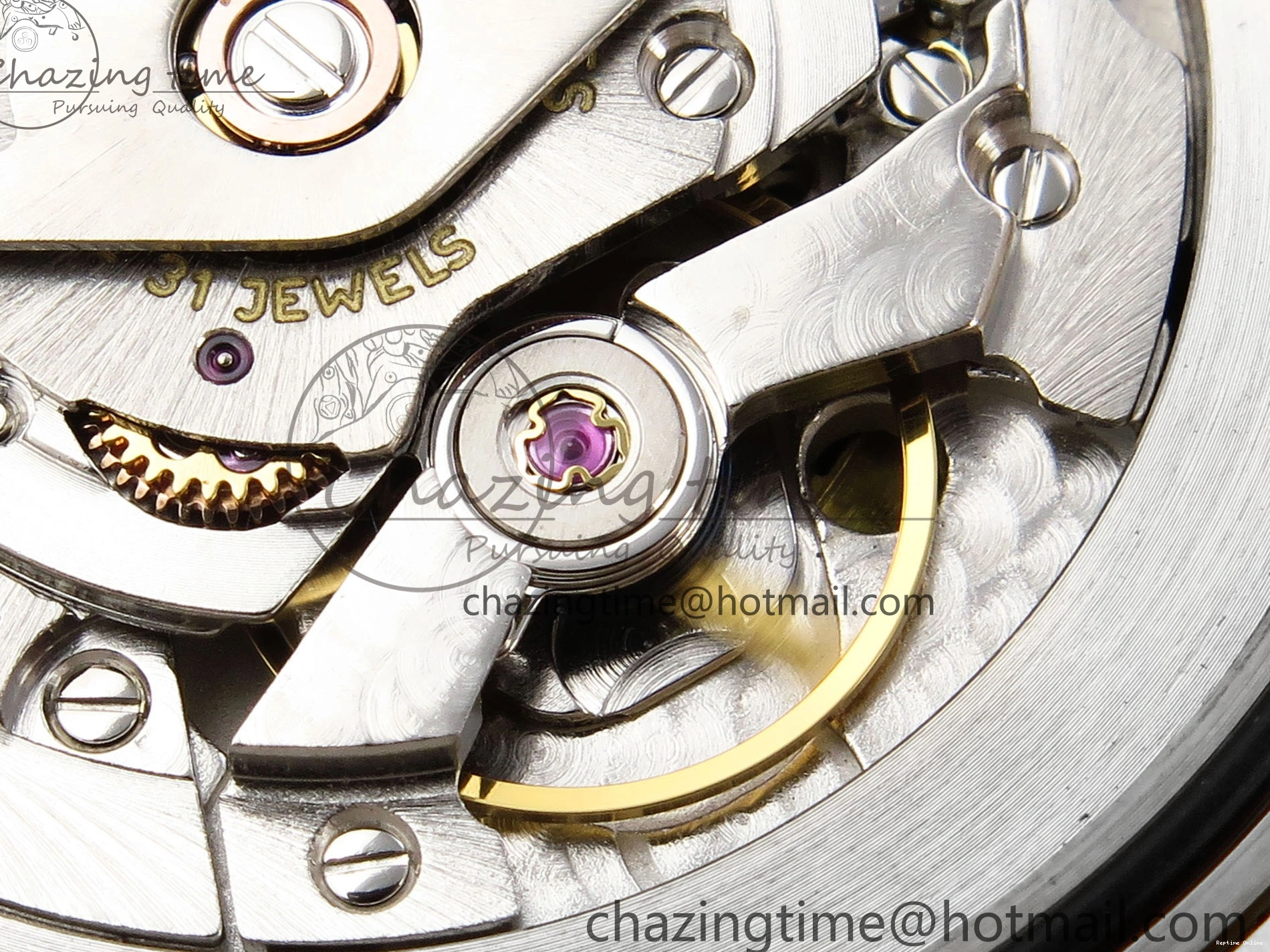 1224 DayDate 40 SS GSF Gain Weight White Roman Dial Diamonds Bezel on President Bracelet A Sustainable 1920